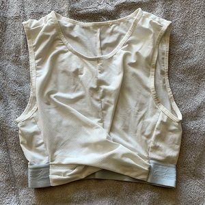 Fabletics sheer crop tank